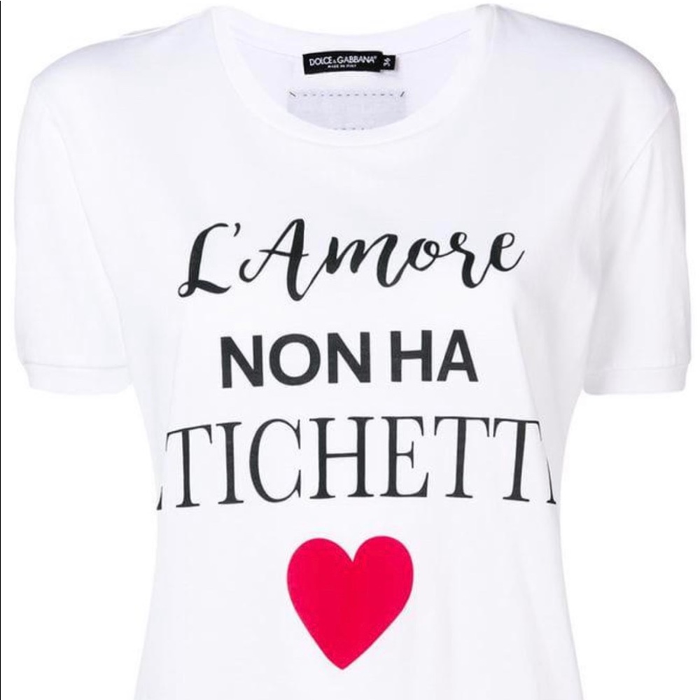 Women's White Printed Long T-shirt